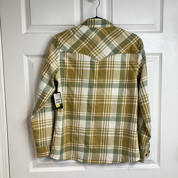 Salty Crew Long Haul Flannel Plaid Long Sleeve Button Down Shirt Mens Size XS - Picture 3 of 7